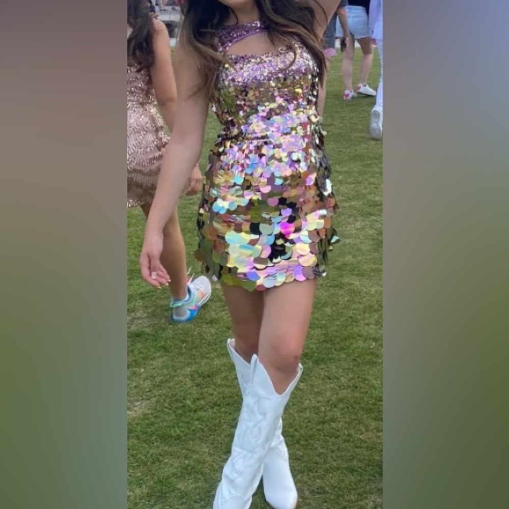 Sherri Hill Sequin Dress